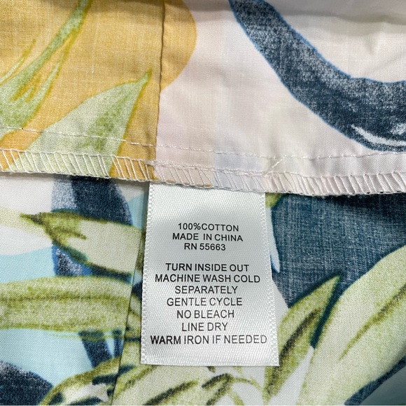 CYNTHIA ROWLEY Cotton Tiered Maxi Dress Floral popover Size 2X NWT resortwear - Picture 11 of 11